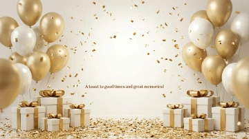 Free Adult Birthday Background Template to Edit Online