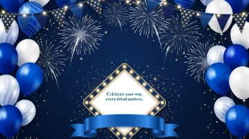 Free Custom Birthday Background Template to Edit Online