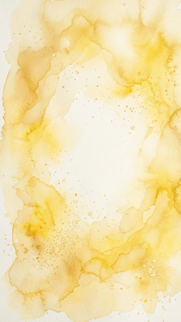 Free Yellow Watercolor Wash Background Template to Edit Online