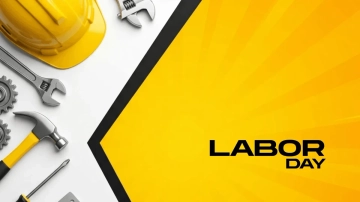 Free Construction Theme Labor Day Background Template to Edit Online