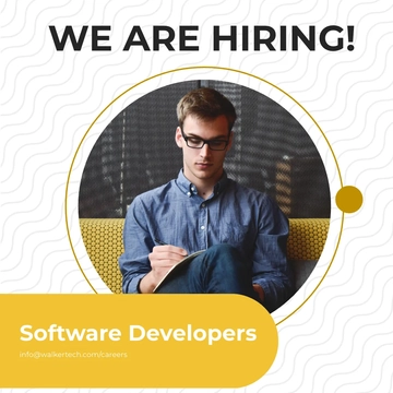 Free We're Hiring Facebook Carousel Ad Template to Edit Online
