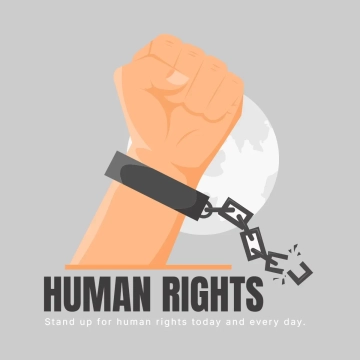 Free World Human Rights Day Clip Art Template to Edit Online