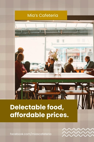 Free Food Pinterest Ad Template to Edit Online