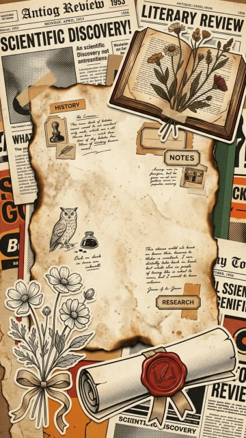 Free Old Book Page Vintage Background Template to Edit Online