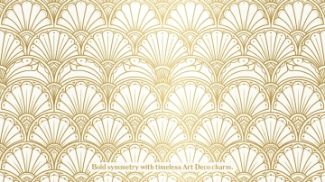 Free Vintage Art Deco Background Template to Edit Online