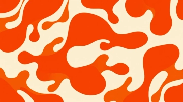 Free Abstract Flow Orange Background Template to Edit Online