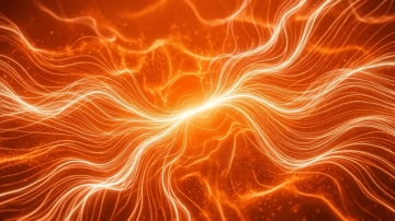 Free Neon Glow Orange Background Template to Edit Online