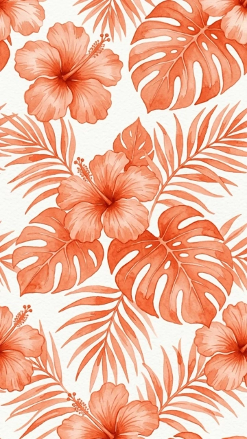 Free Coral Orange Background Template to Edit Online