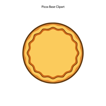 Free Pizza Base Vector Clipart (PNG, SVG) to Edit Online