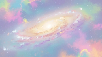 Free Artistic Galaxy Background Template to Edit Online