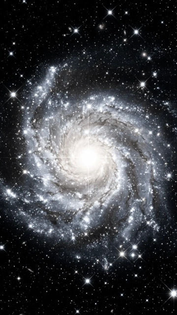 Free Shimmering Galaxy Background Template to Edit Online