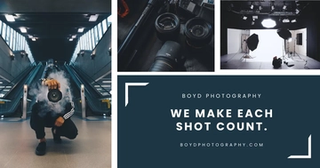 Free Photography Ad Facebook Post Template to Edit Online
