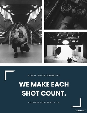 Photography Ad Flyer Template
