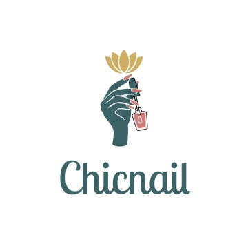 Free Chic Nail Salon Logo to Edit Online
