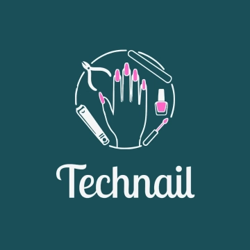 Free Nail Technician Logo to Edit Online