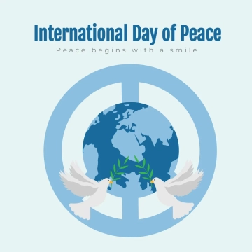 Free International Day of Peace Icon Clip Art Template to Edit Online