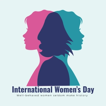 Free International Women’s Day Design Clip Art Template to Edit Online