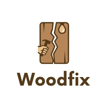 Free Wood Repair Logo to Edit Online