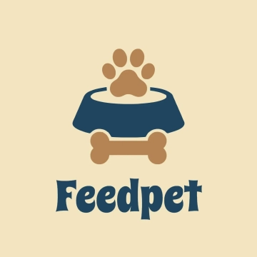 Free Pet Feeding Logo to Edit Online