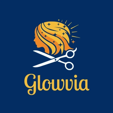 Free Glow Hair Salon Logo to Edit Online