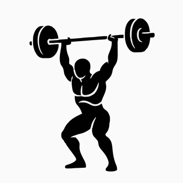 Free Gym Fitness Silhouette Template to Edit Online