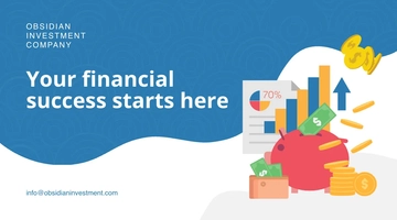 Free Investment Facebook App Ad Template to Edit Online
