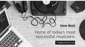Free Music Facebook App Ad Template to Edit Online