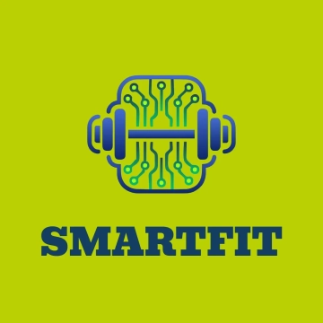 Free Smart Fitness Equipment Logo to Edit Online
