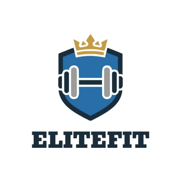 Free Elite Fitness Equipment Logo to Edit Online