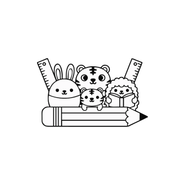 Free Doodle Line Art Template to Edit Online