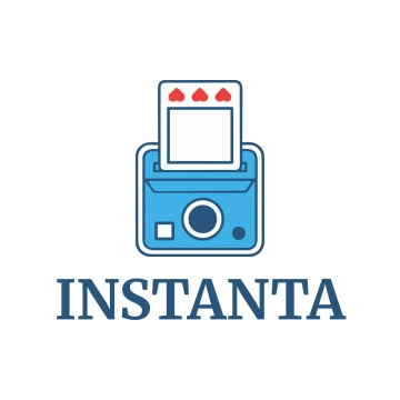Free Instant Photo Booth Logo to Edit Online