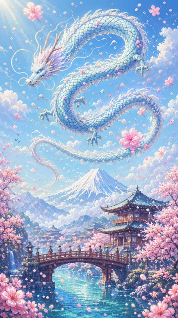 Free Fantasy Pixel Art Template to Edit Online