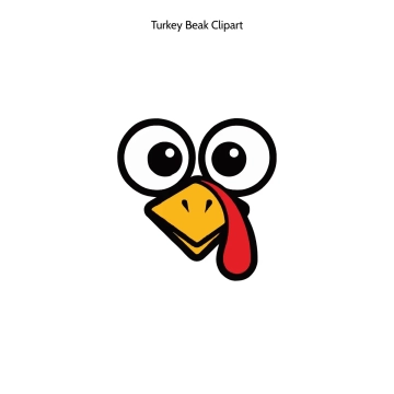 Free Turkey Beak Vector Clipart (PNG, SVG) to Edit Online
