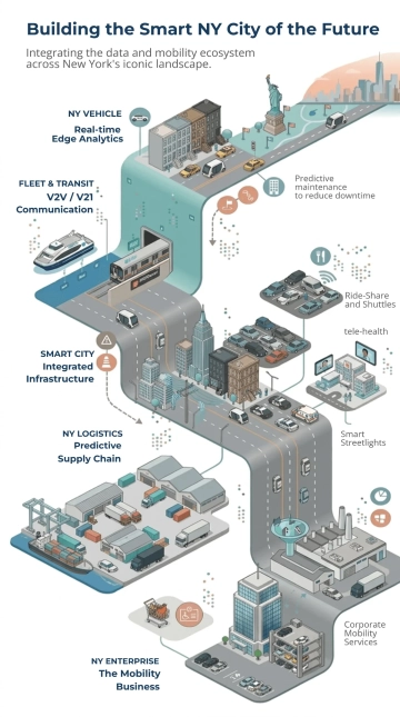Free City Infographic Template to Edit Online