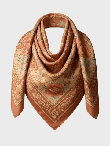 Free Scarf Mockup to Edit Online