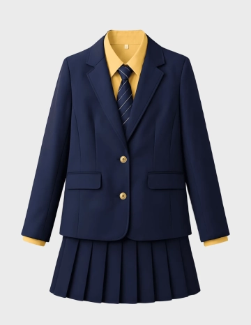 Free School Uniform Mockup to Edit Online
