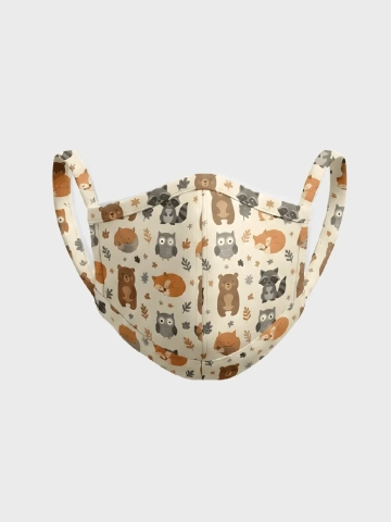 Free Face Mask Mockup to Edit Online