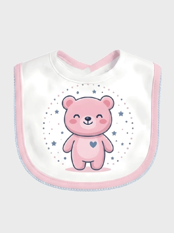 Free Baby Bib Mockup to Edit Online