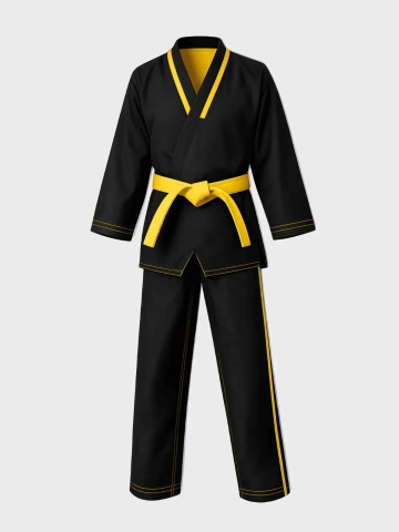 Free Martial Arts Uniform Mockup to Edit Online