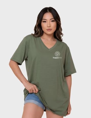 Free Olive T-shirt mockup to Edit Online