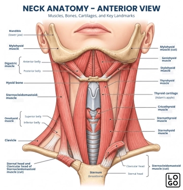 Free Neck Anatomy Template to Edit Online