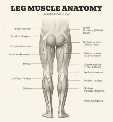 Free Leg Muscles Anatomy Template to Edit Online