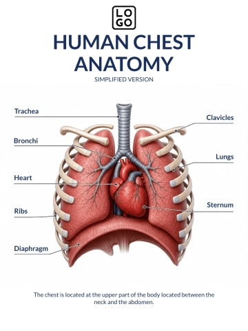 Free Chest Anatomy Template to Edit Online