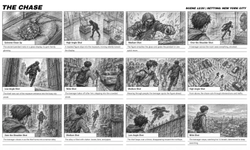 Free Camera Angle Storyboard Template to Edit Online