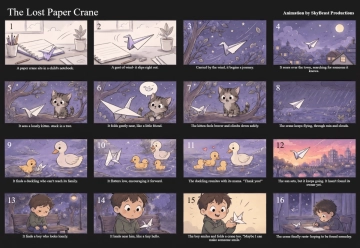 Animation Storyboard Template