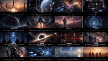 Free Movie Storyboard Template to Edit Online