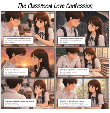 Free Classroom Storyboard Template to Edit Online