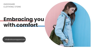Free Clothing Shop Facebook Ad Template to Edit Online