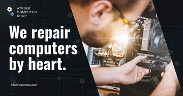 Free Computer Shop Facebook Ad Template to Edit Online
