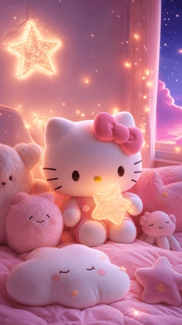 Free Hello Kitty Wallpaper Template to Edit Online